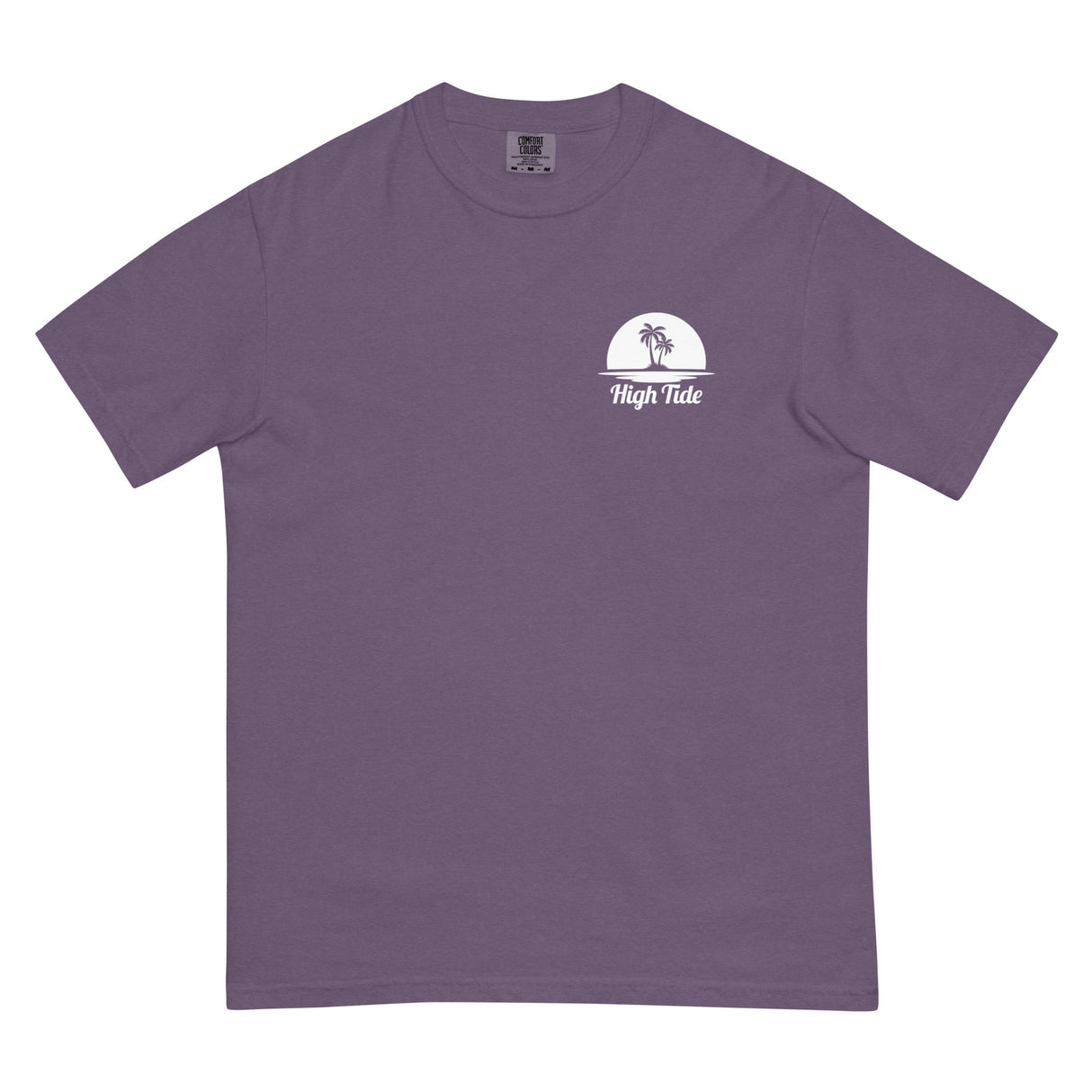 High Tide Be Kind to The Sea tee with High Tide gaming logo on front