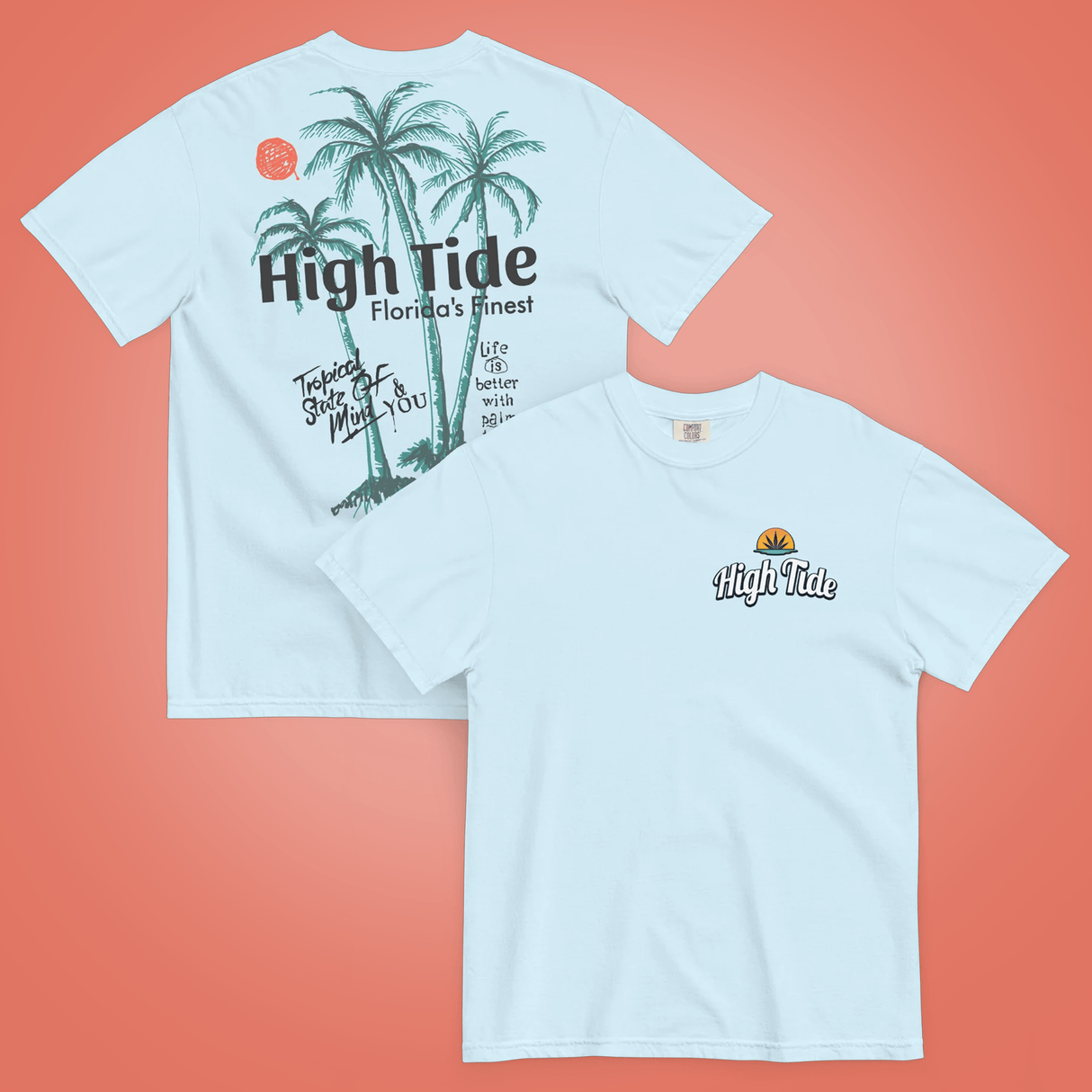 High Tide Palms Heavyweight Tee