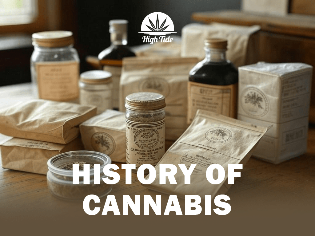 The History of Cannabis Explained – High Tide