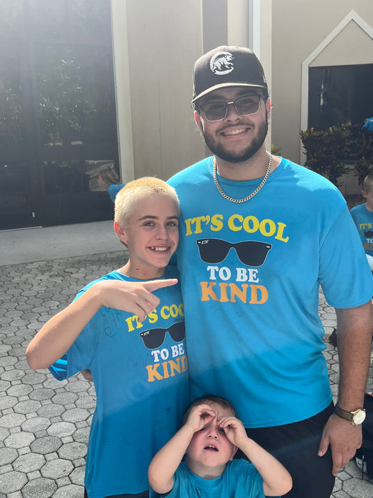 Dominick Diaz, founder of High Tide, at Keys to Kindness Camp