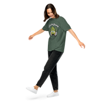 High Tide Gaming Heavyweight tee worn by woman model