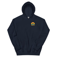 Front of High Tide Graphic Hoodie on white backdrop