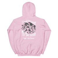 High Tide Heart Belongs to the Ocean Graphic Hoodie Back png